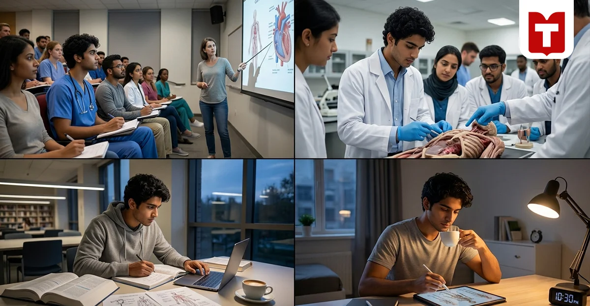 MBBS Study Routine: How to Balance Lectures, Practicals and Self-Study